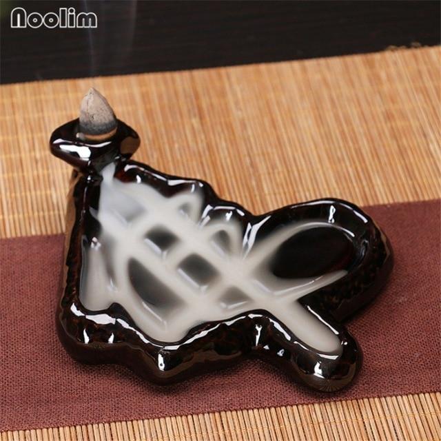 Mini Ceramic Waterfall Backflow Incense Burners - Image 8
