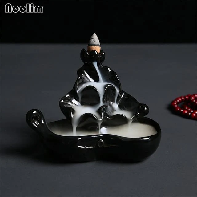 Mini Ceramic Waterfall Backflow Incense Burners - Image 9