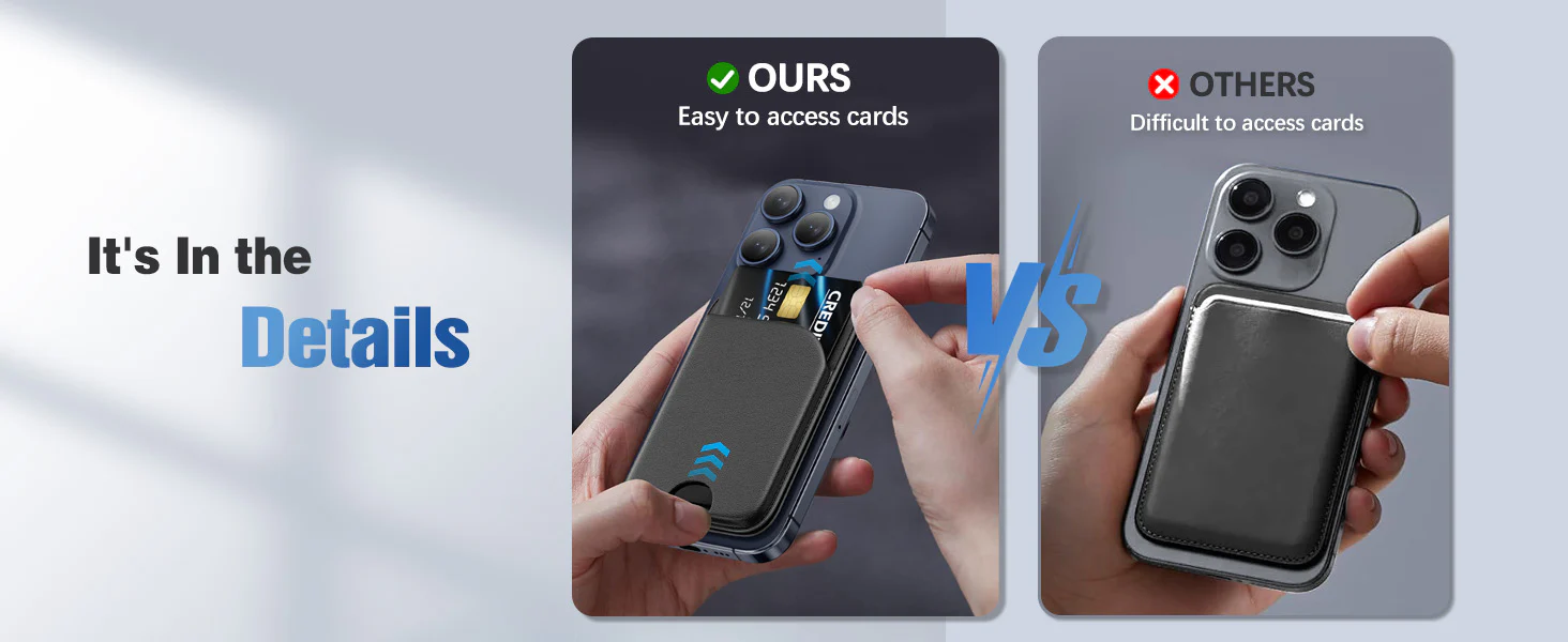 MagSafe 3-in-1 RFID-Blocking Magnetic Card Holder with Adjustable iPhone Stand - Image 16
