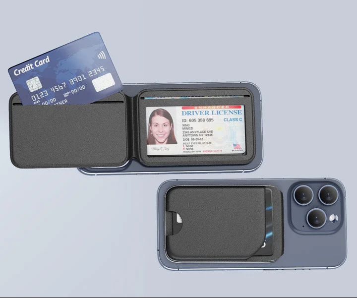 MagSafe 3-in-1 RFID-Blocking Magnetic Card Holder with Adjustable iPhone Stand - Image 27