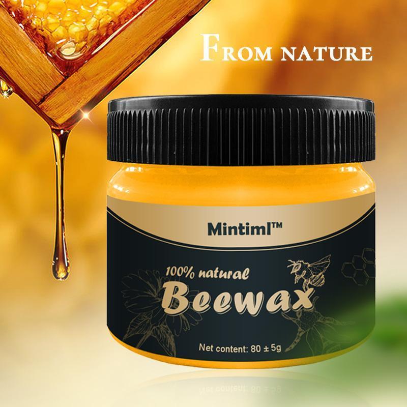 Beeswax Wooden Furniture Polish + 2 Dishcloths - Image 3