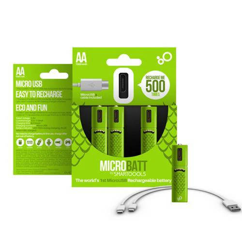 Mirco USB Rechargeable Batteries - Image 3