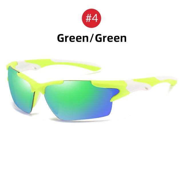 Unisex Mirror Sporty Sunglasses - Image 10