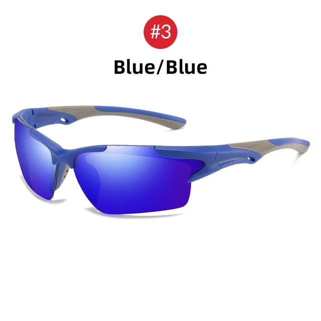 Unisex Mirror Sporty Sunglasses - Image 11
