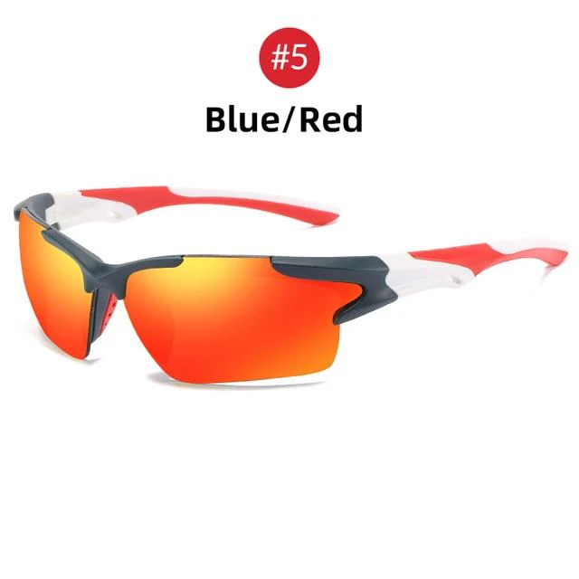 Unisex Mirror Sporty Sunglasses - Image 4