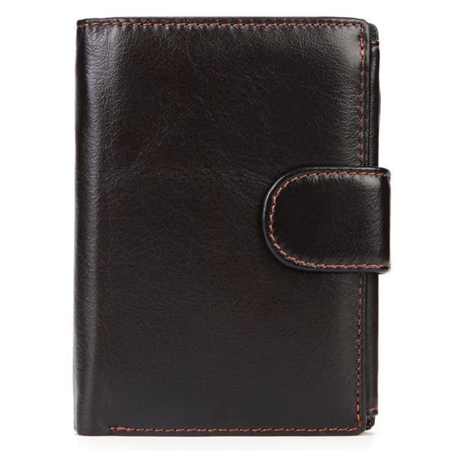 MISFITS™ Vintage Snap-Closure Genuine Leather Wallet - Image 4