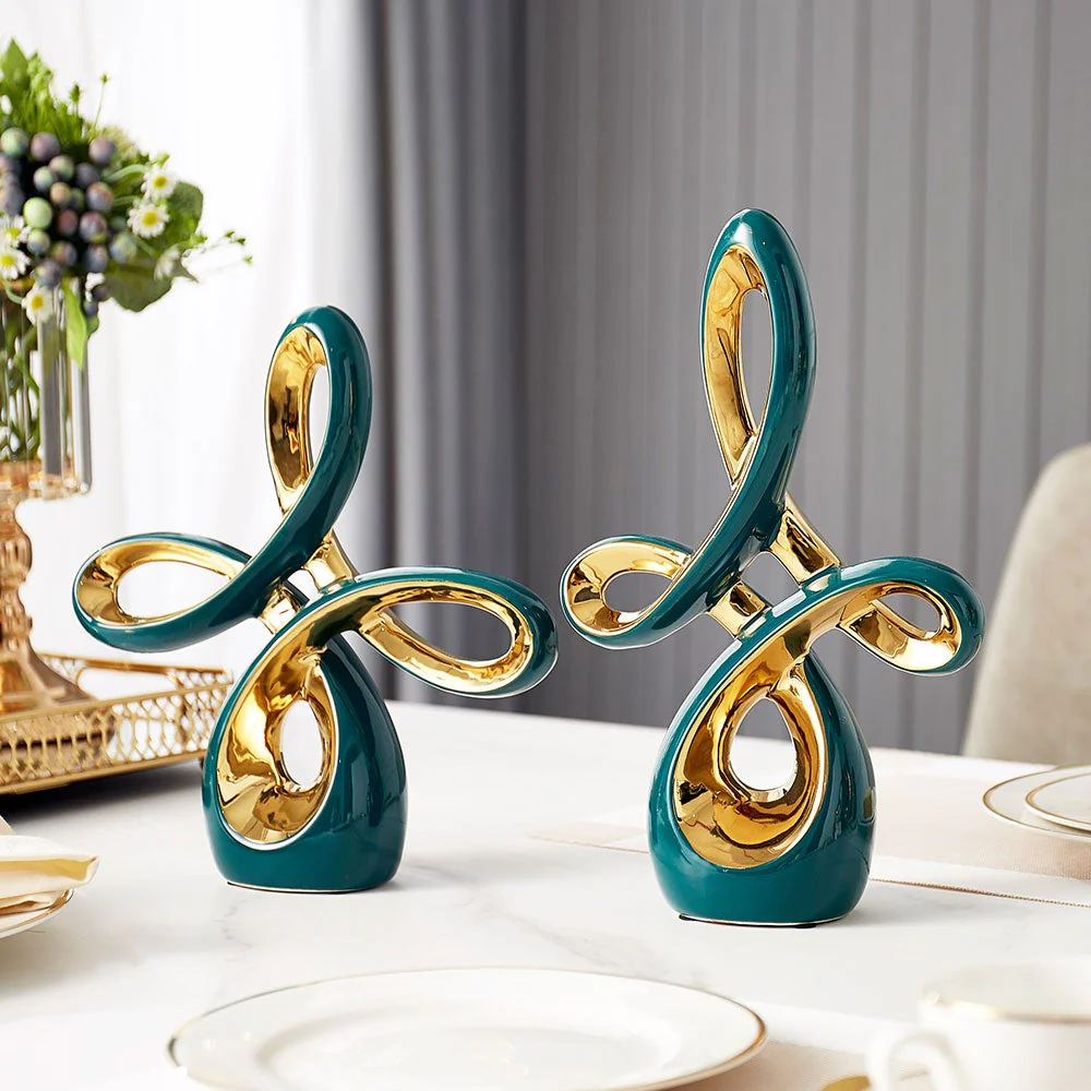 Modern Art Luxury Abstract Sculptures - Image 2