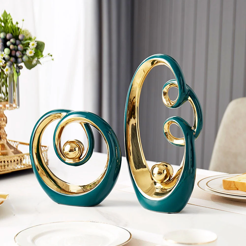 Modern Art Luxury Abstract Sculptures - Image 3