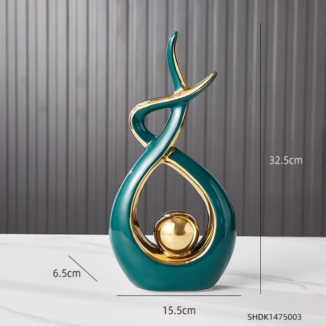 Modern Art Luxury Abstract Sculptures - Image 4