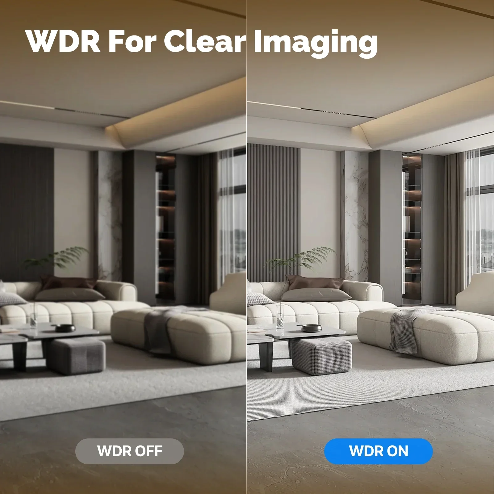 HD 4MP WiFi Night Vision Sound & Motion Detection Smart Security Camera - Image 16
