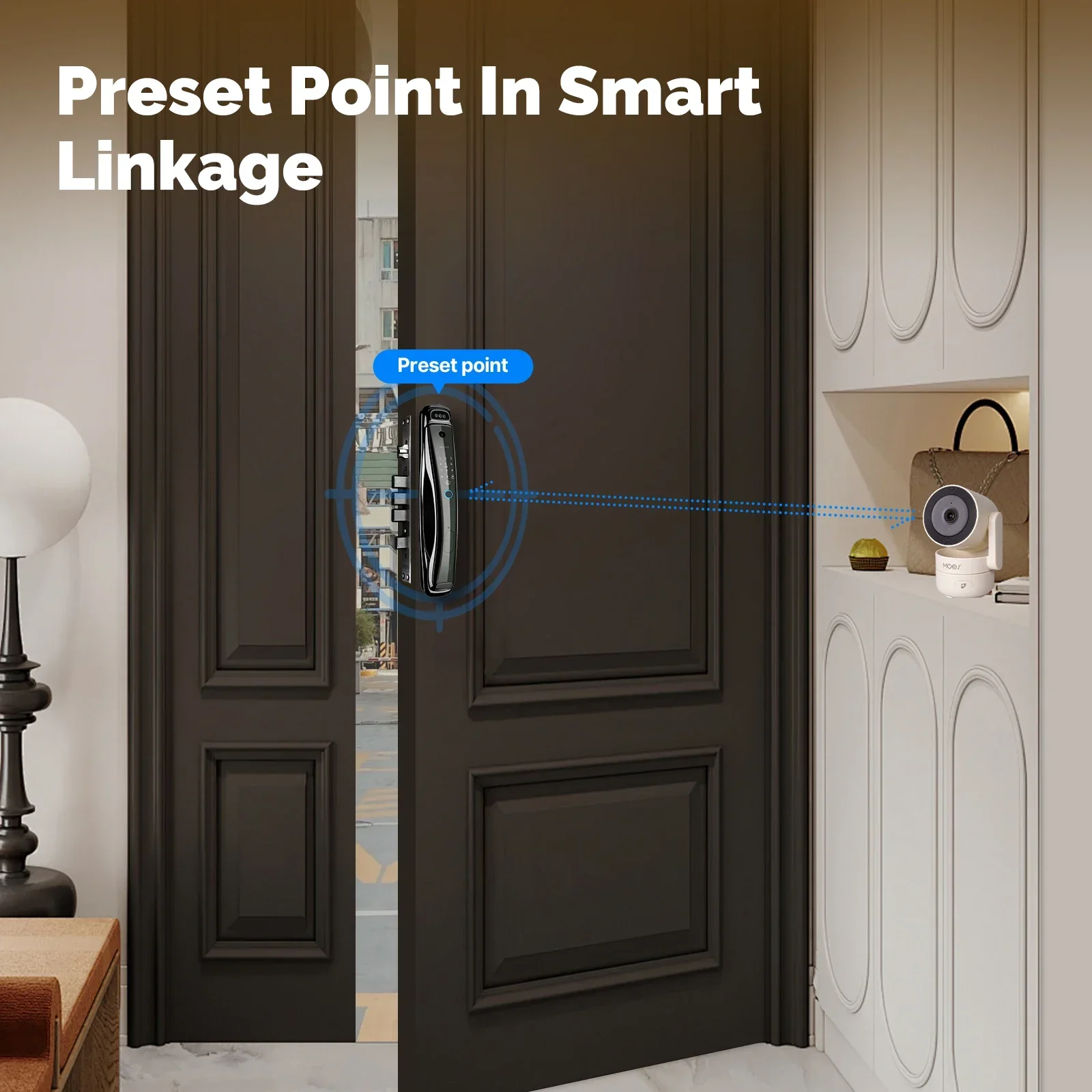 HD 4MP WiFi Night Vision Sound & Motion Detection Smart Security Camera - Image 17