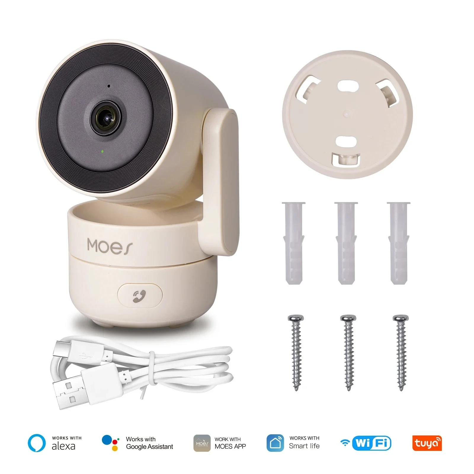 HD 4MP WiFi Night Vision Sound & Motion Detection Smart Security Camera - Image 20