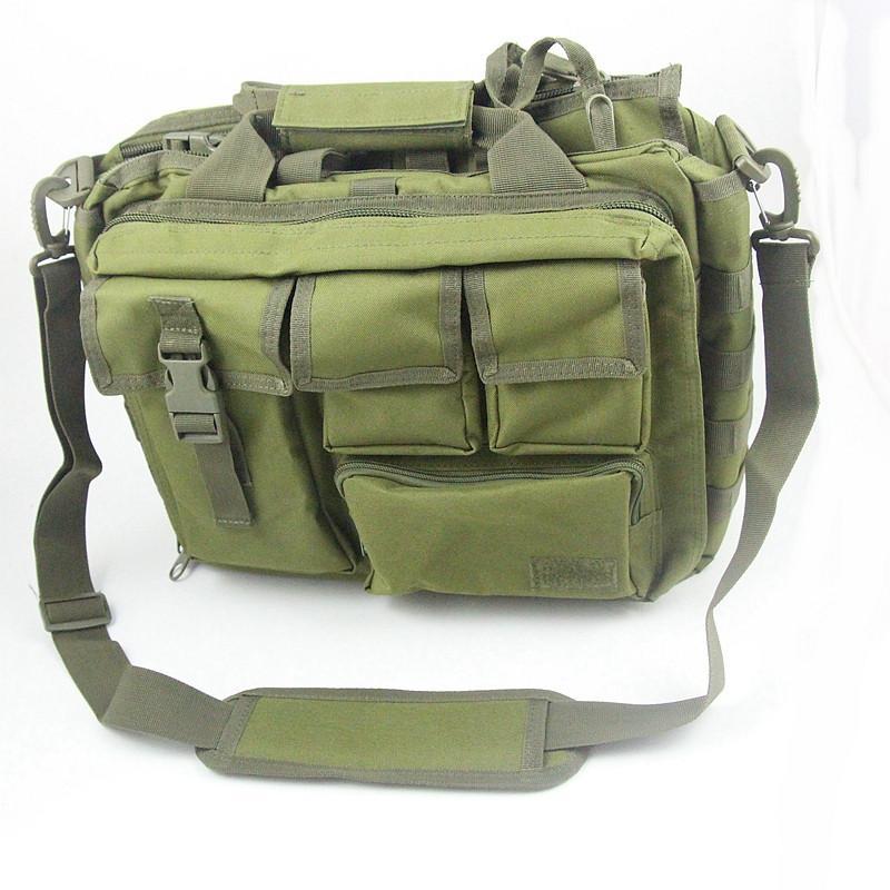 Molle Outdoor Tactical padded Laptop Bag - Image 3