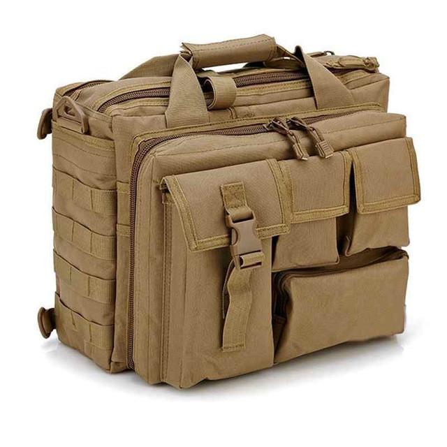 Molle Outdoor Tactical padded Laptop Bag - Image 9