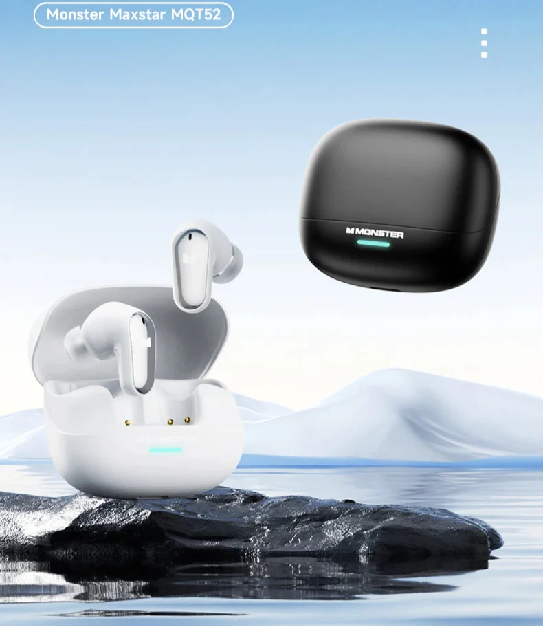 Monster Bluetooth 5.4 Dual Mode HIFI Stereo & HD Calls with Noise Reduction Earphones - Image 14