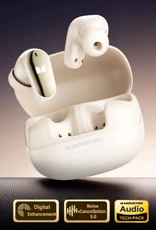 Monster Bluetooth 5.4 Dual Mode HIFI Stereo & HD Calls with Noise Reduction Earphones - Image 23