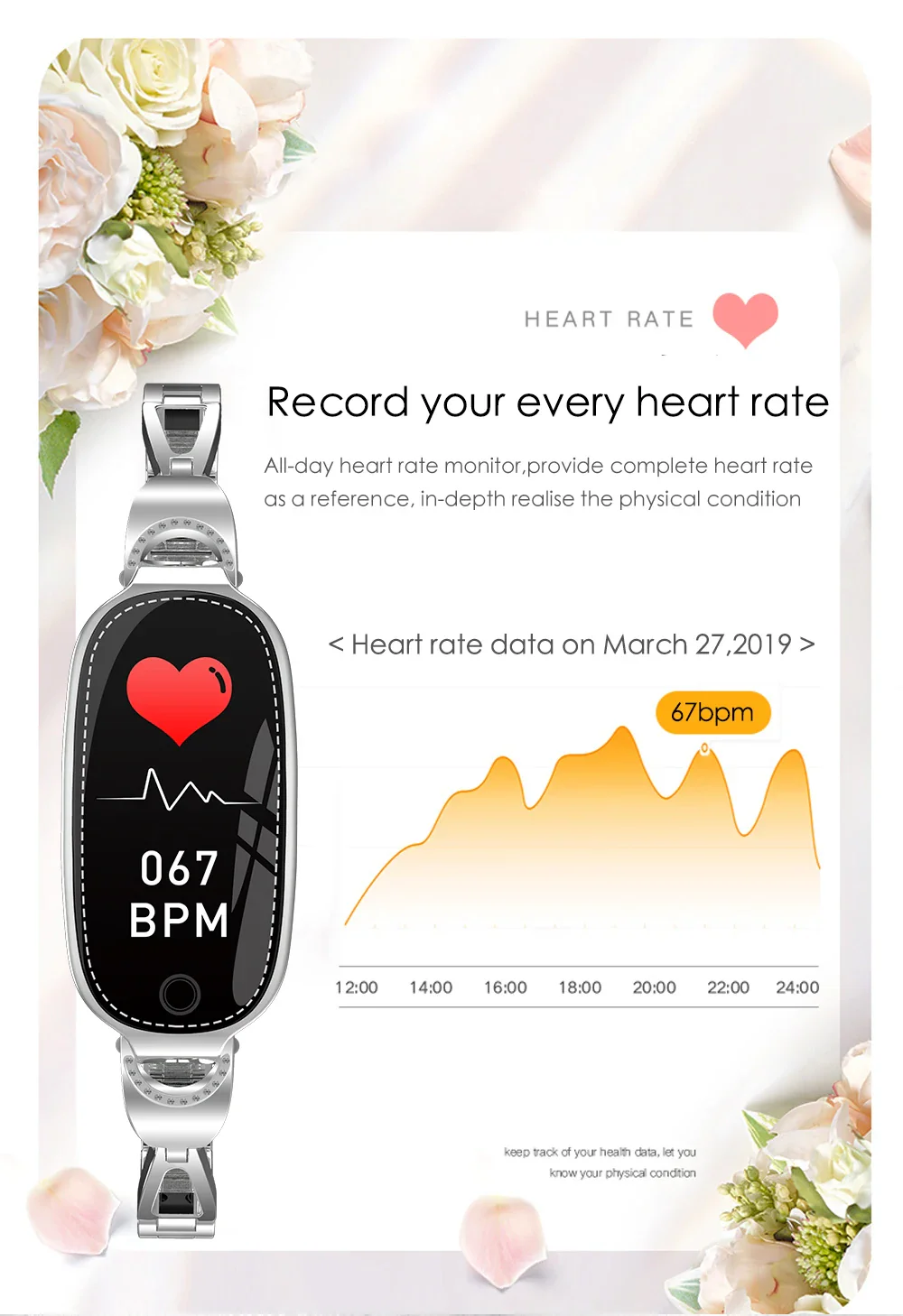 MoonDiamond™ Android and iOS Smart Watch For Women - Image 14