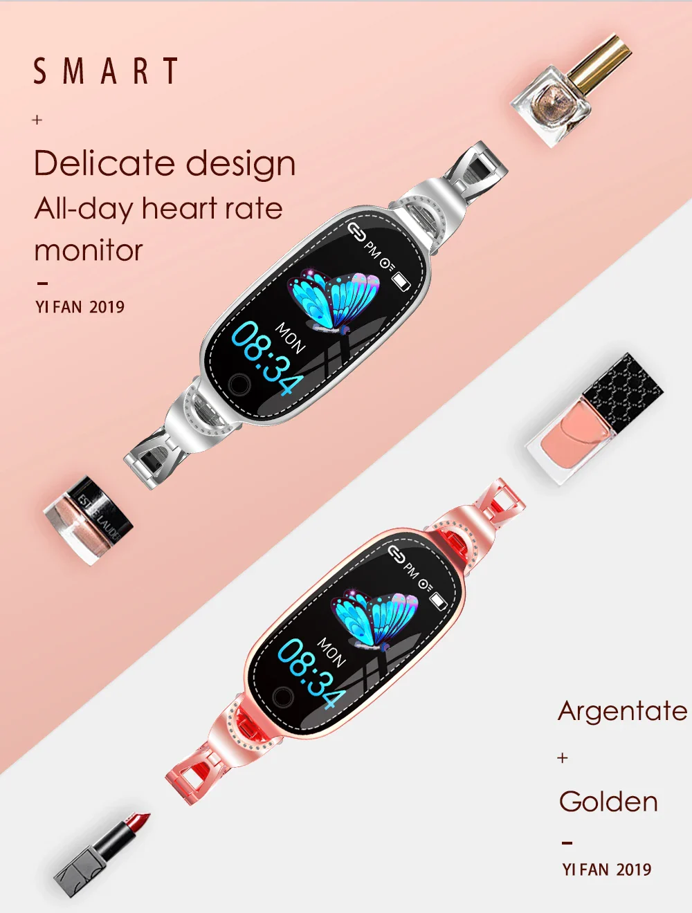 MoonDiamond™ Android and iOS Smart Watch For Women - Image 19