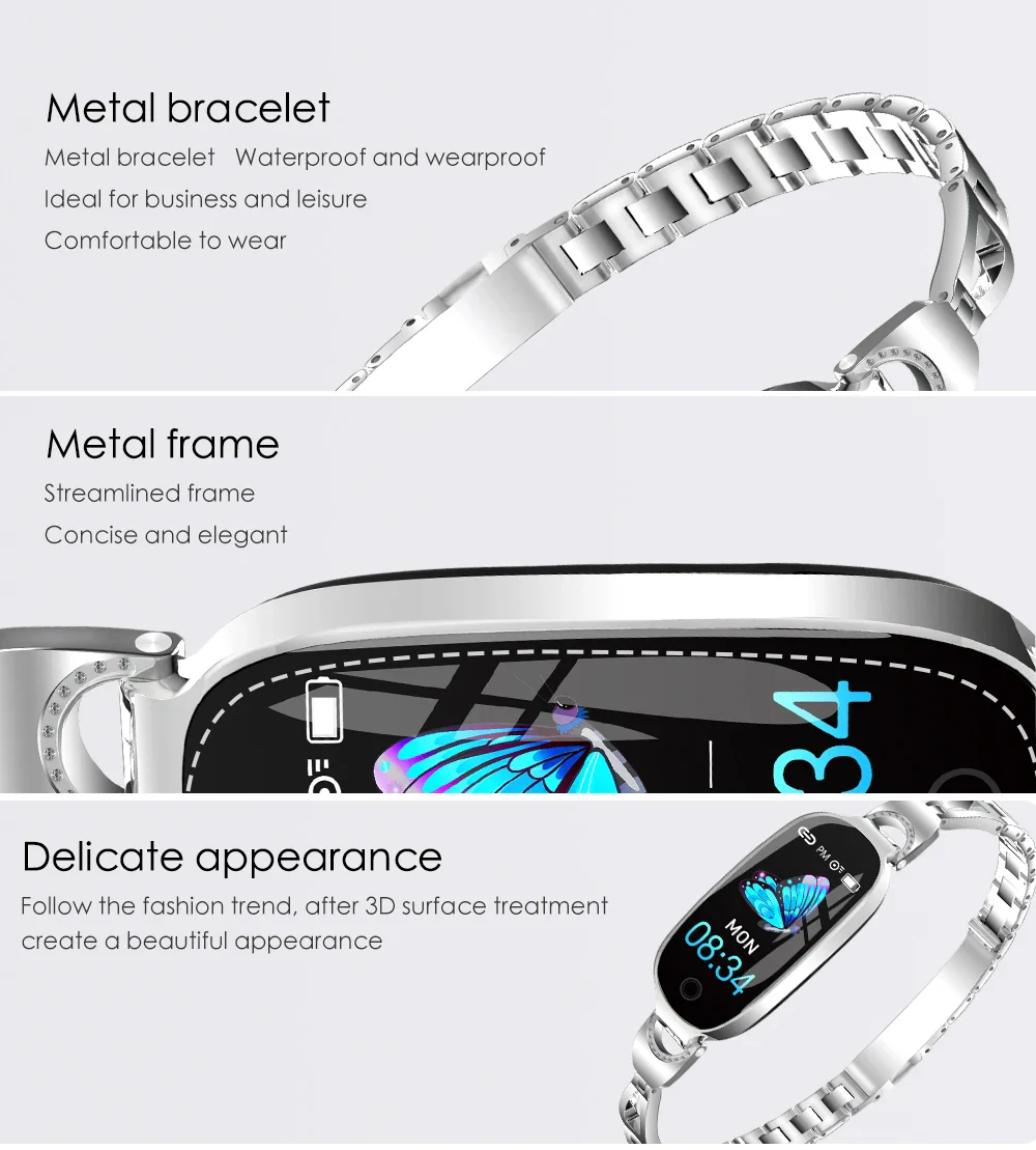 MoonDiamond™ Android and iOS Smart Watch For Women - Image 7