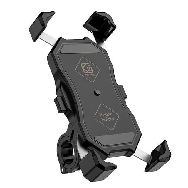 Motorcycle Phone Holder With Wireless Fast Charger - Image 3