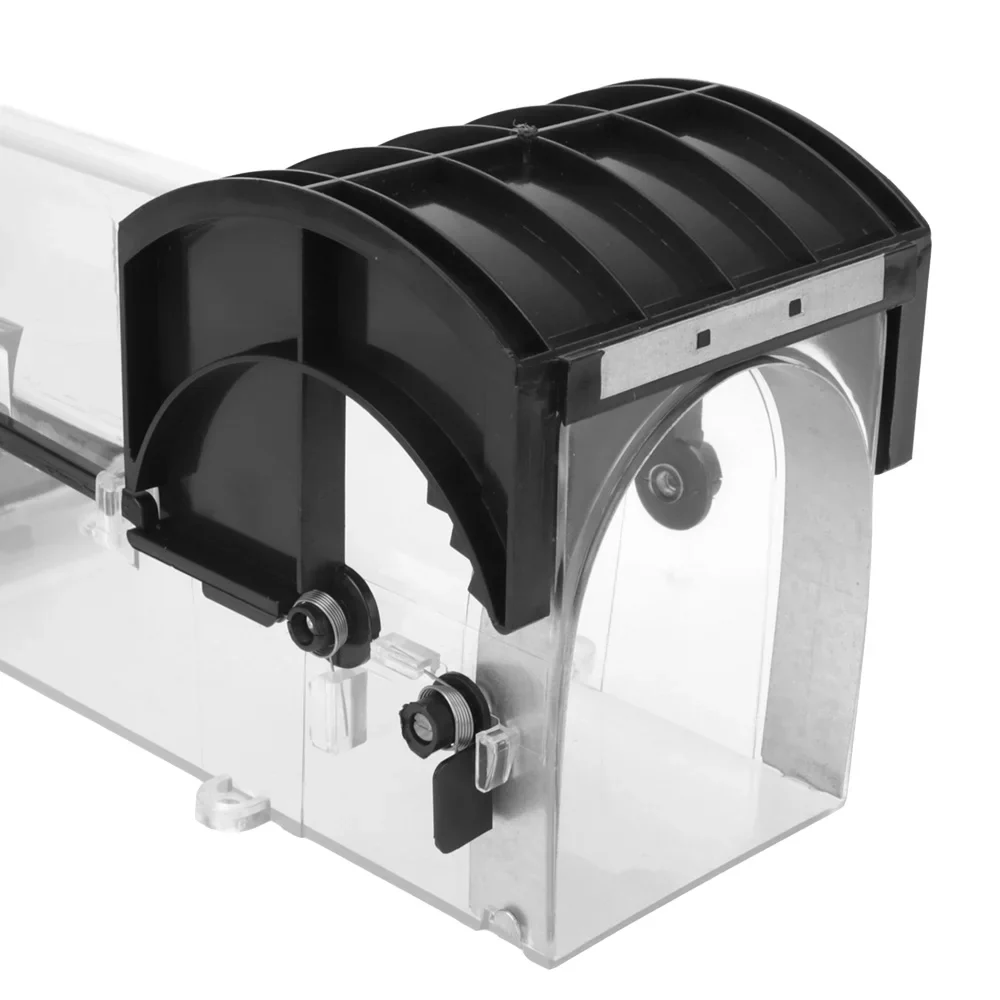 SafeRelease Self-Locking Humane Mouse Trap – Clear Reusable Design - Image 14