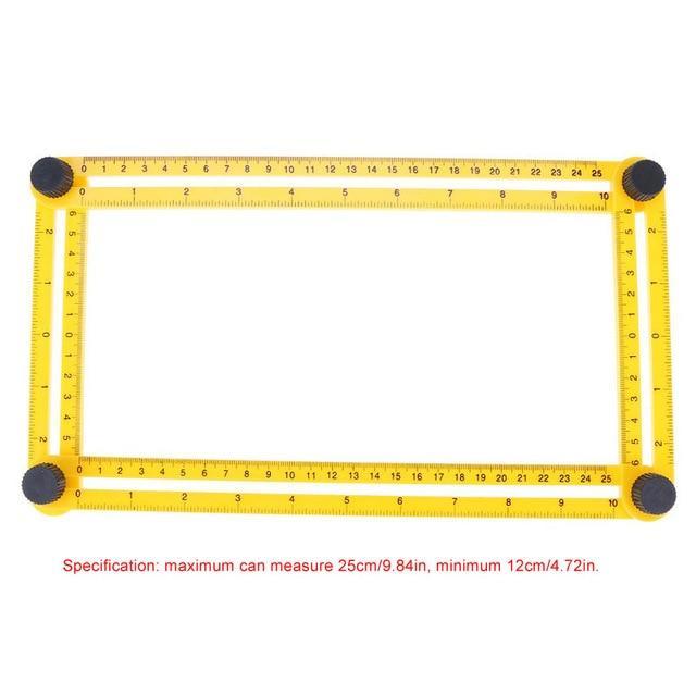 Multi-Angle Adjustable Folding Ruler - Image 3