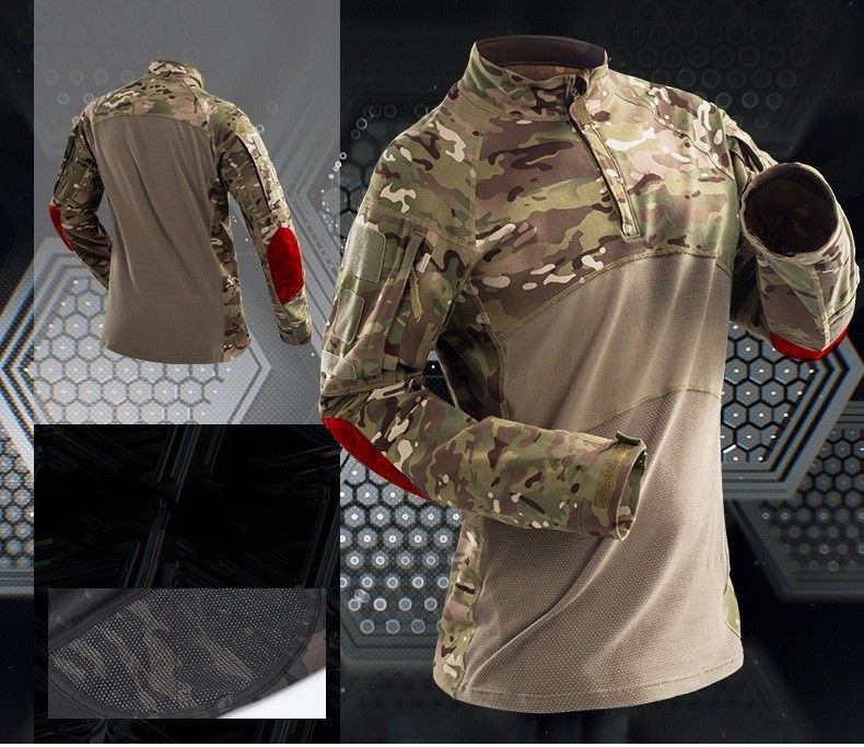AlphArmor® Multi-Fabric Tactical Combat Shirt - Image 2
