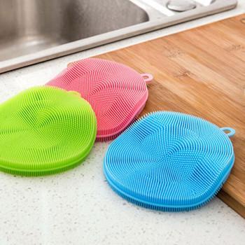 Multi-function Silicone Sponge Scrubber (3 pcs set) - Image 3