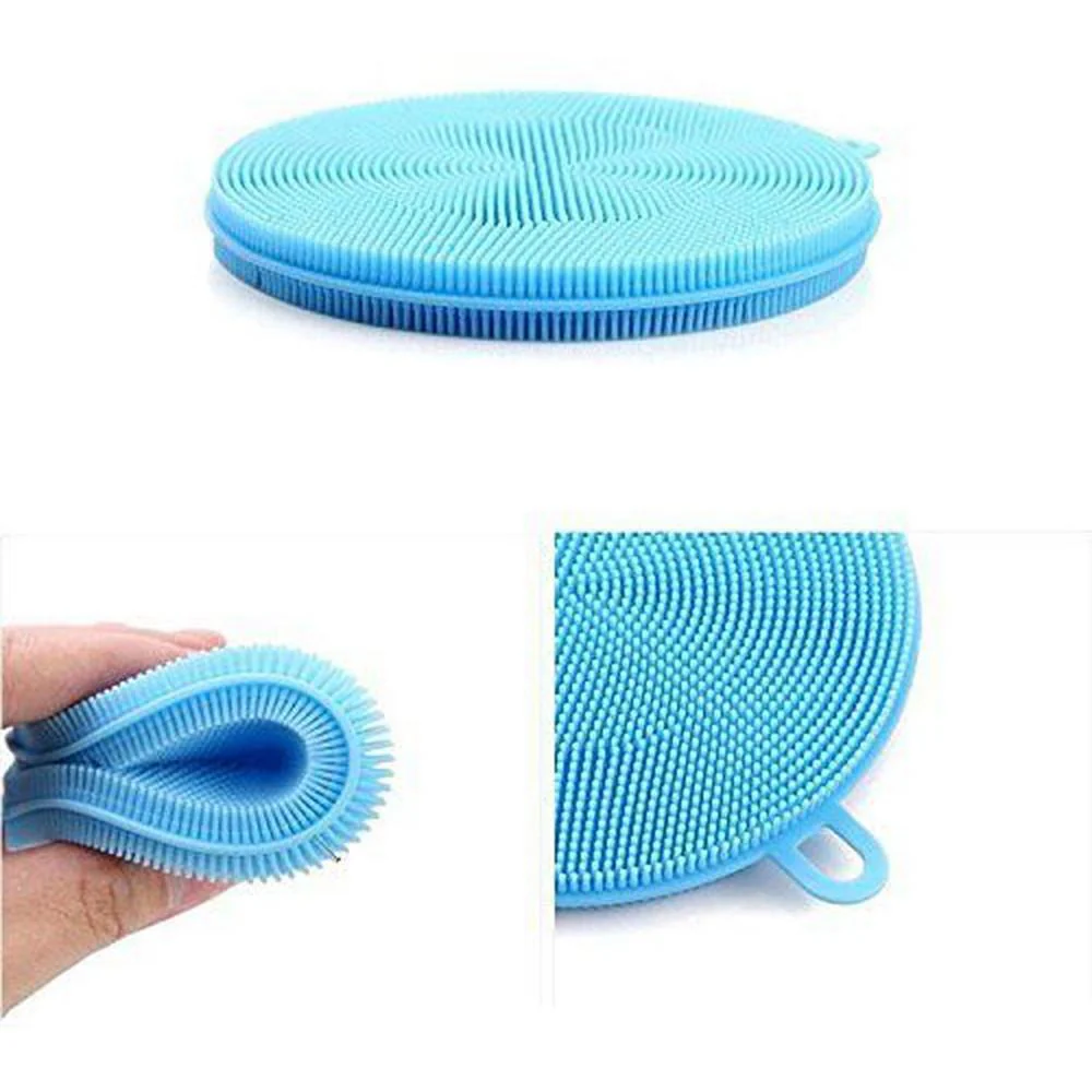 Multi-function Silicone Sponge Scrubber (3 pcs set) - Image 4