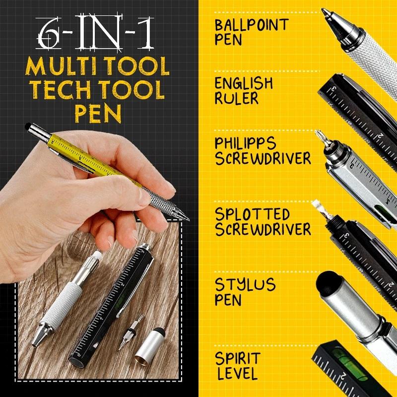 6 in 1 Multi-tool Tech Pen ***2pcs*** - Image 14