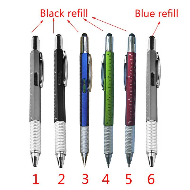 6 in 1 Multi-tool Tech Pen ***2pcs*** - Image 2