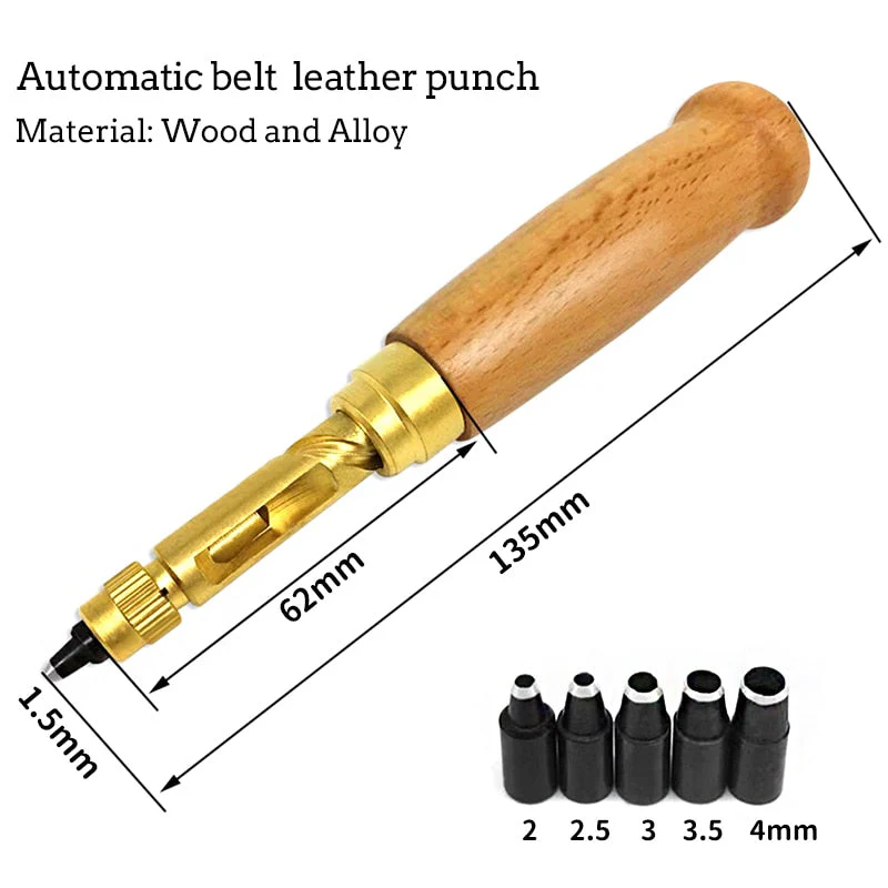 Multi Head Belt/Leather Screw Hole Puncher Kit - Image 10