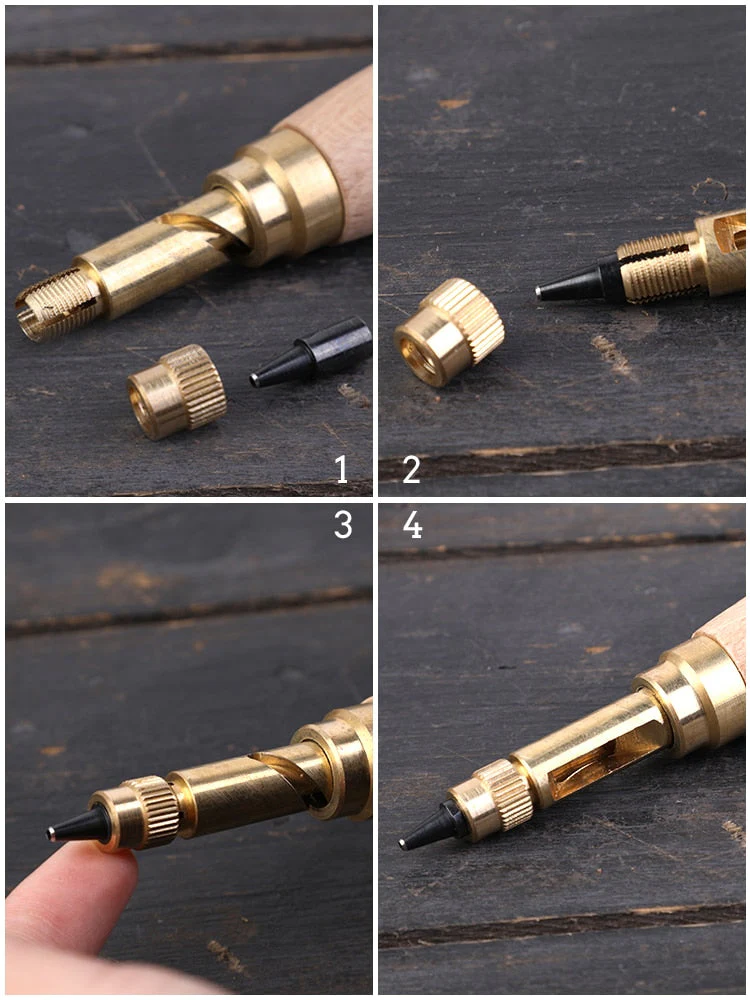 Multi Head Belt/Leather Screw Hole Puncher Kit - Image 4