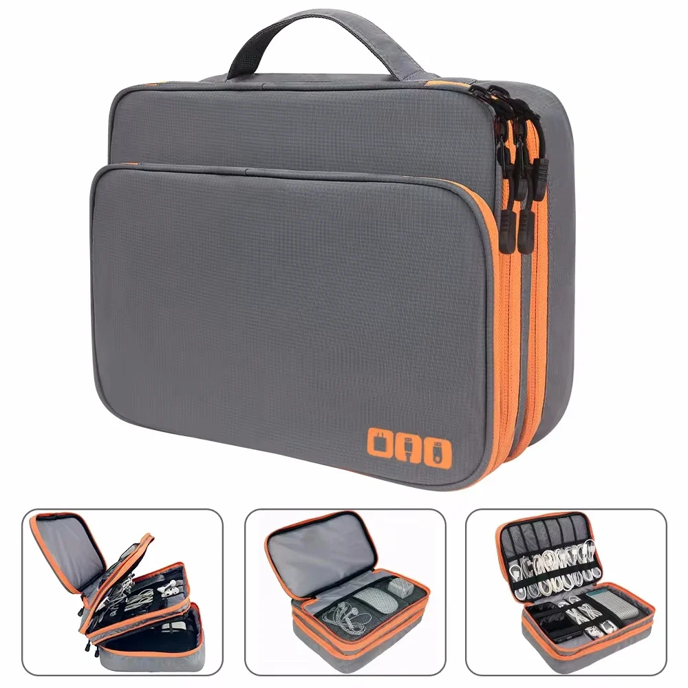 SmartPack – A three-layer Padded Multi-Compartment Waterproof Tech Organizer - Image 7
