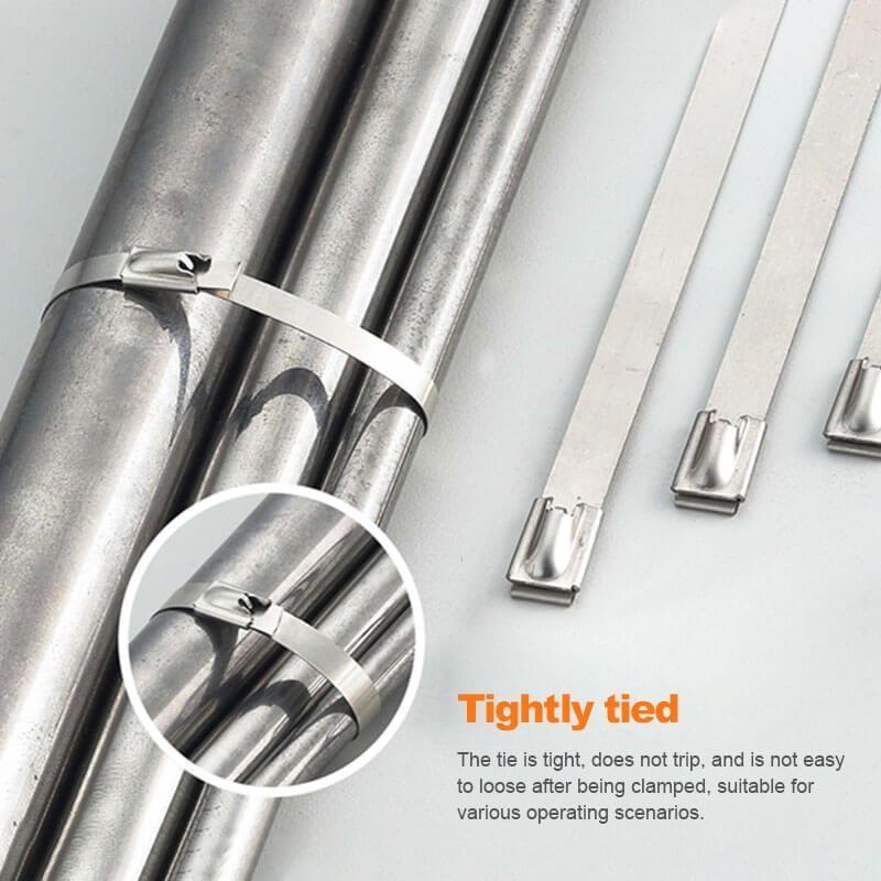 Multi-Purpose Stainless Steel Zip Ties (100pcs) - Image 8