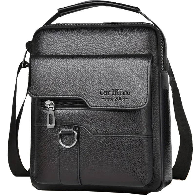 Vintage Textured Messenger Bag – Lightweight Compact & Practical - Image 12