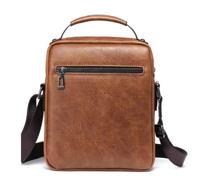 Vintage Textured Messenger Bag – Lightweight Compact & Practical - Image 21