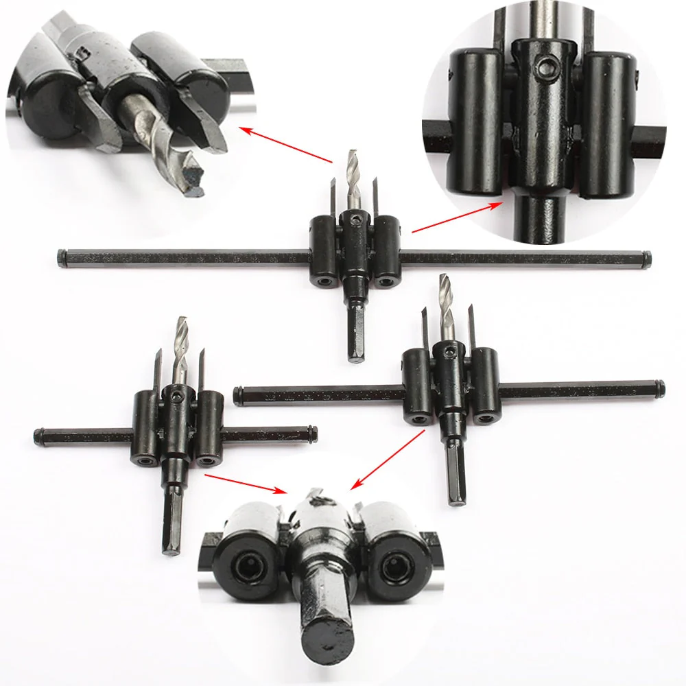 Multi-Size Adjustable Circle Punching Saw Kit - Image 14