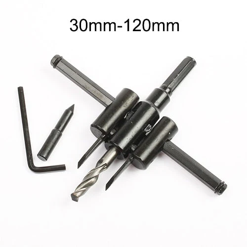 Multi-Size Adjustable Circle Punching Saw Kit - Image 15