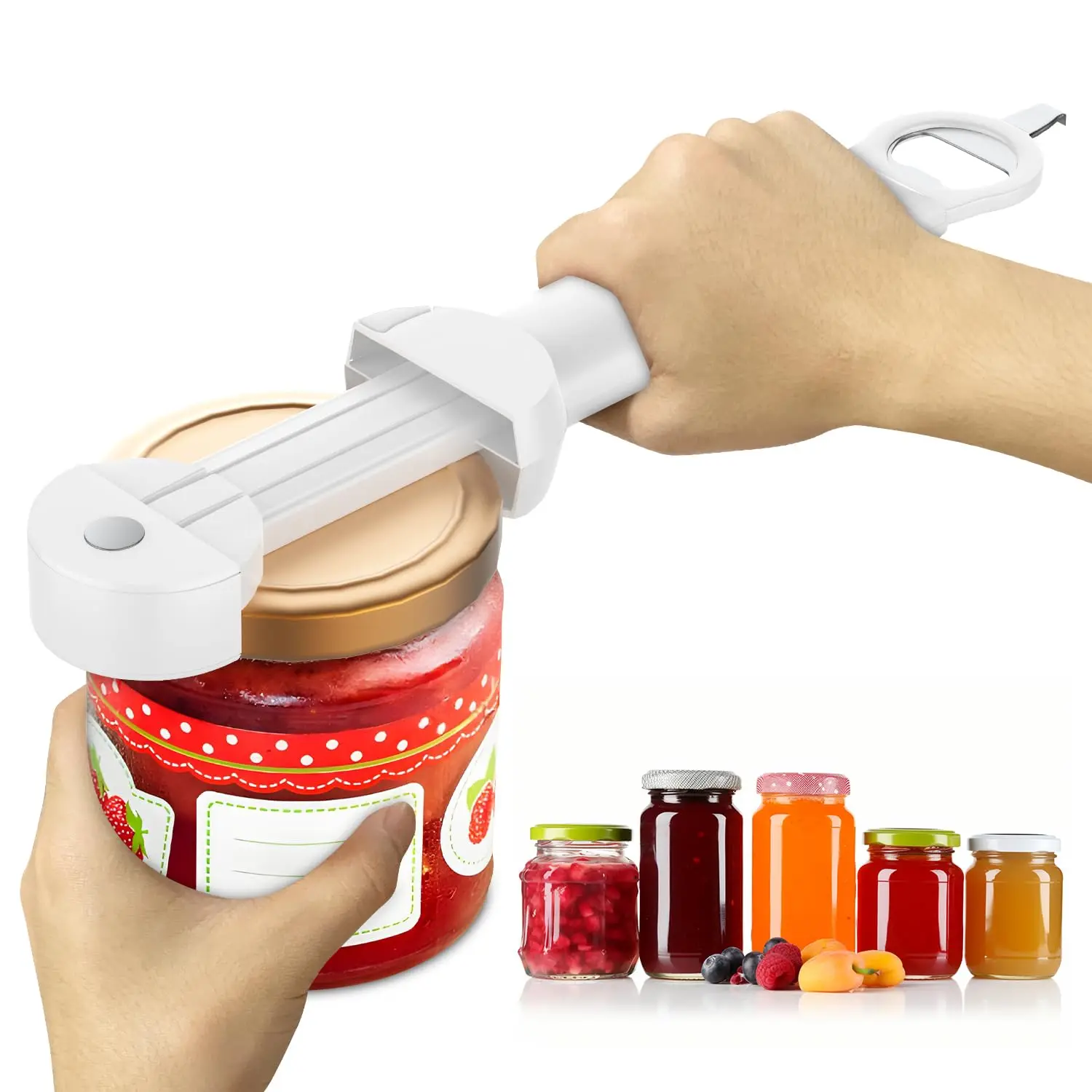 SeniorComfort No-Strain Adjustable Multifunctional Can/Bottle/Jar Opener - Image 12