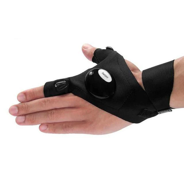 Multifunctional LED Flashlight Gloves - Image 4