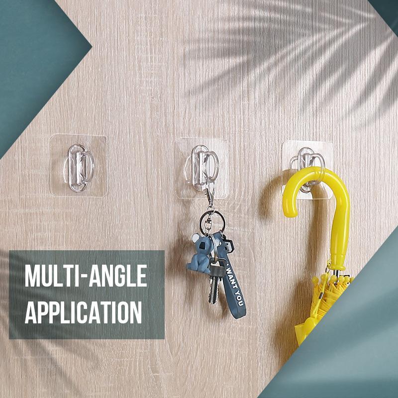 Multifunctional Self Adhesive Round Hooks (4pcs) - Image 2