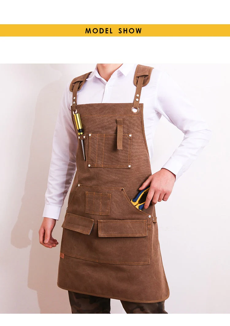 Multifunctional Heavy Duty Woodwork Tool Apron - Image 12