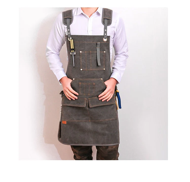 Multifunctional Heavy Duty Woodwork Tool Apron - Image 8