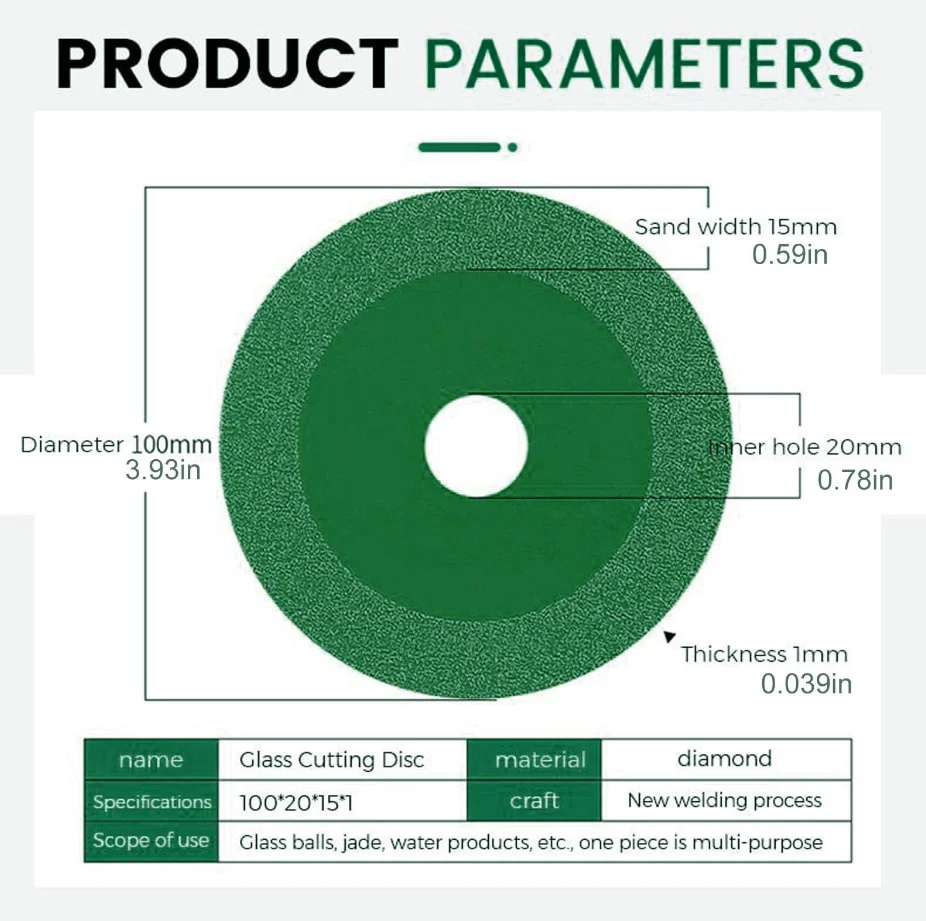 Diamond Marble Glass Cutting Disc - Image 11