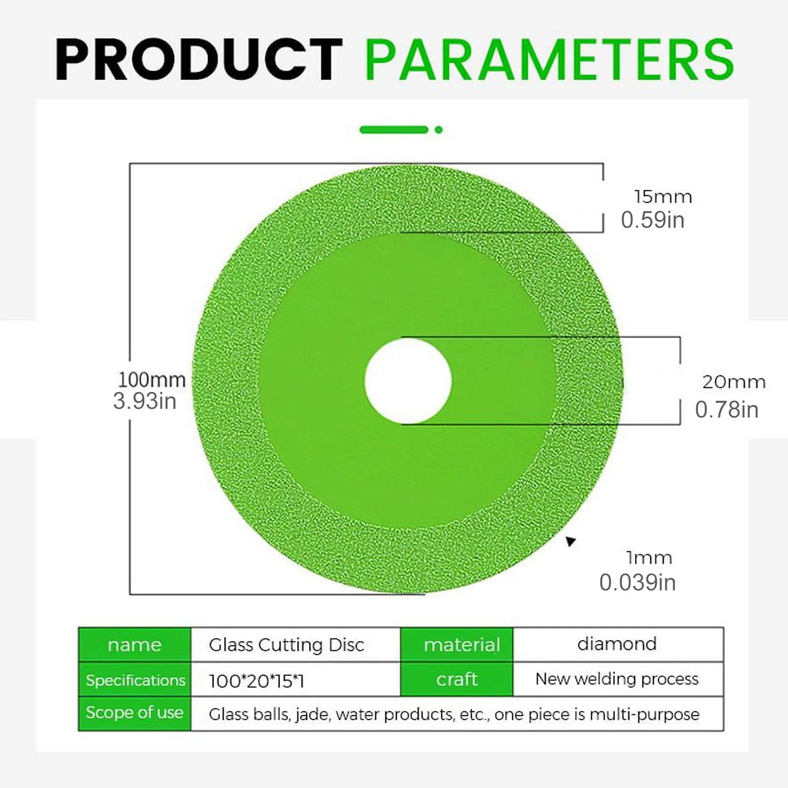 Diamond Marble Glass Cutting Disc - Image 12