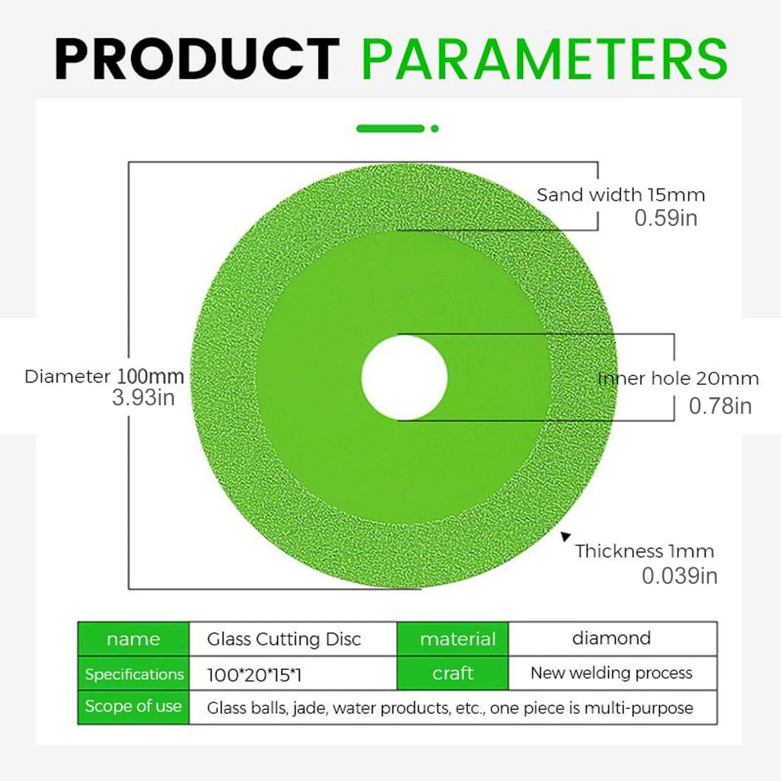 Diamond Marble Glass Cutting Disc - Image 15