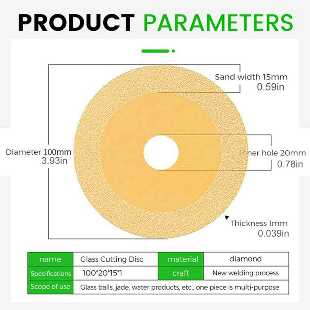 Diamond Marble Glass Cutting Disc - Image 3