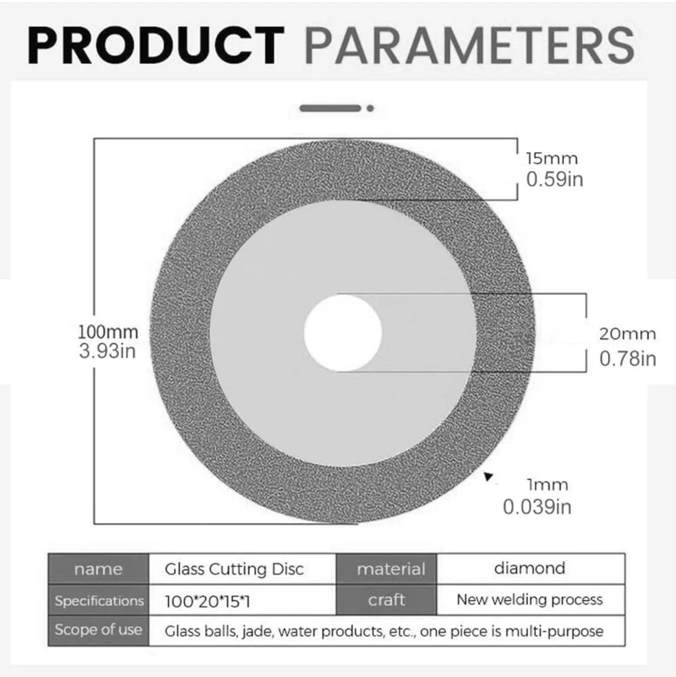 Diamond Marble Glass Cutting Disc - Image 7
