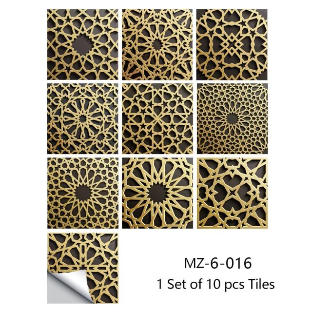 Portuguese Tiles Azulejo Decorative Stickers (10pcs) - Image 16